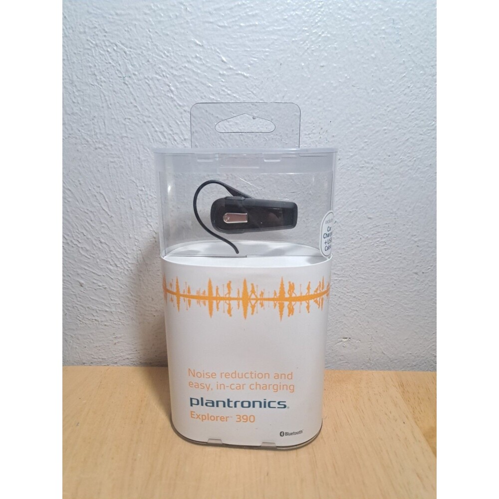 BRAND NEW Plantronics Explorer 390 Black Ear-Hook Headsets